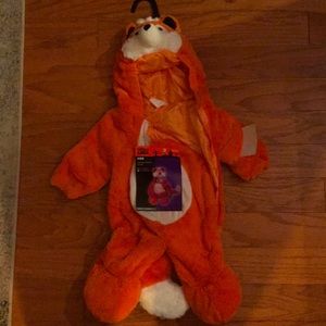 Brand new baby fox costume 0 to 6 months